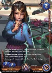 Haven, Bountiful Collector - The Awakening (Kickstarter) - Alpha Clash card