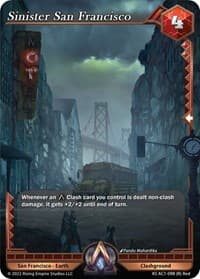 Sinister San Francisco - The Awakening (Kickstarter) - Alpha Clash card