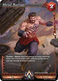 Metal Barrage - The Awakening (Kickstarter) - Alpha Clash card