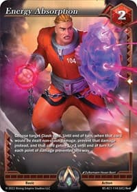 Energy Absorption - The Awakening (Kickstarter) - Alpha Clash card