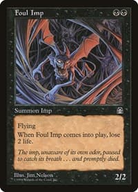 Foul Imp - Stronghold - Magic: The Gathering card