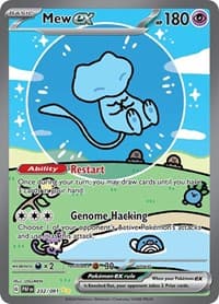 Mew ex - SV: Paldean Fates - Pokemon card