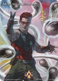 Mean-Streak, Blinke of an Eye (Iconic Art) - The Awakening - Alpha Clash card