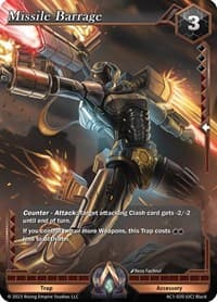 Missile Barrage - The Awakening - Alpha Clash card