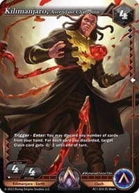 Kilimanjaro, Ascendant Champion - The Awakening - Alpha Clash card