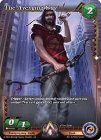 The Avenging Guy - The Awakening - Alpha Clash card