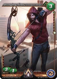 Avenging Guy, Trying to Help - The Awakening - Alpha Clash card