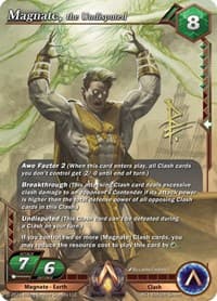 Magnate, the Undisputed (Iconic Rare) - The Awakening - Alpha Clash card