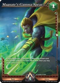 Magnate's Gamma Spear - The Awakening - Alpha Clash card