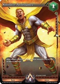 Sinister Assistance - The Awakening - Alpha Clash card