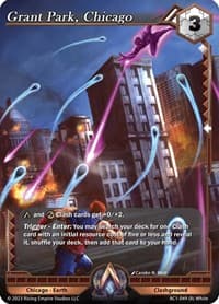 Grant Park, Chicago - The Awakening - Alpha Clash card