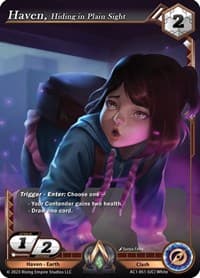 Haven, Hiding in Plain Sight - The Awakening - Alpha Clash card