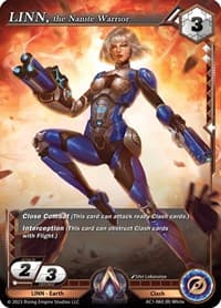 LINN, the Nanite Warrior - The Awakening - Alpha Clash card
