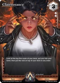 Clairvoyance - The Awakening - Alpha Clash card