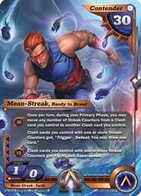 Mean-Streak, Ready to Brawl - The Awakening - Alpha Clash card