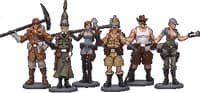 The Adventurers: Pre-painted Miniatures - Alderac Entertainment Group - Boardgames card