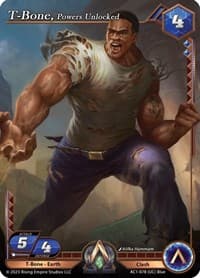 T-Bone, Powers Unlocked - The Awakening - Alpha Clash card