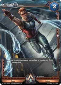 Streaks, Engage - The Awakening - Alpha Clash card