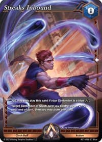 Streaks Inbound - The Awakening - Alpha Clash card