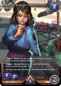 Haven, Bountiful Collector - The Awakening - Alpha Clash card