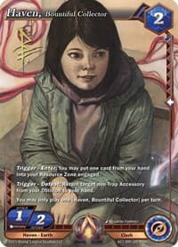 Haven, Bountiful Collector (Iconic Rare) - The Awakening - Alpha Clash card