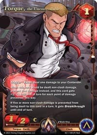 Torque, the Uncontrollable (Team Covenant Promo) - The Awakening - Alpha Clash card