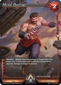 Metal Barrage - The Awakening - Alpha Clash card