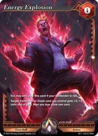 Energy Explosion - The Awakening - Alpha Clash card