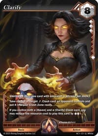 Clarify - The Awakening - Alpha Clash card