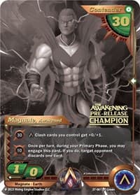 Magnate, Awakened (Pre-Release Champion) - The Awakening - Alpha Clash card