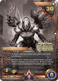Moxie, Ready to Hunt (Pre-Release Champion) - The Awakening - Alpha Clash card