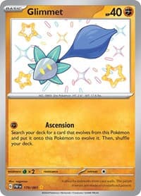 Glimmet - SV: Paldean Fates - Pokemon card