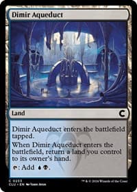 Dimir Aqueduct - Ravnica: Clue Edition - Magic: The Gathering card