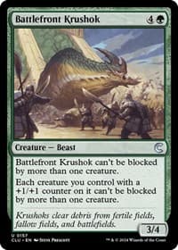 Battlefront Krushok - Ravnica: Clue Edition - Magic: The Gathering card