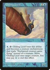 Gliding Licid - Stronghold - Magic: The Gathering card