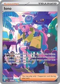 Iono - SV: Paldean Fates - Pokemon card
