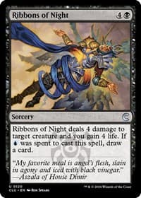 Ribbons of Night - Ravnica: Clue Edition - Magic: The Gathering card