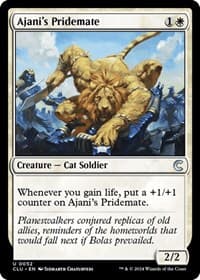 Ajani's Pridemate - Ravnica: Clue Edition - Magic: The Gathering card