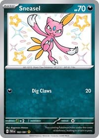 Sneasel - SV: Paldean Fates - Pokemon card