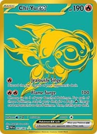 Chi-Yu ex - SV: Paldean Fates - Pokemon card