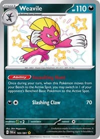 Weavile - SV: Paldean Fates - Pokemon card