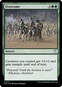 Overcome - Ravnica: Clue Edition - Magic: The Gathering card
