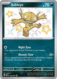 Sableye - SV: Paldean Fates - Pokemon card