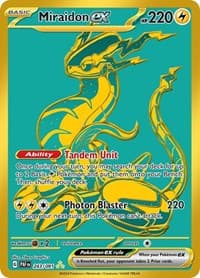 Miraidon ex - SV: Paldean Fates - Pokemon card