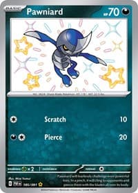 Pawniard - SV: Paldean Fates - Pokemon card