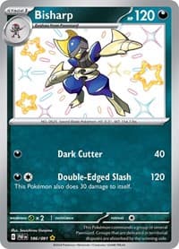 Bisharp - SV: Paldean Fates - Pokemon card