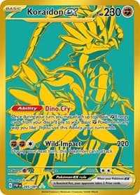 Koraidon ex - SV: Paldean Fates - Pokemon card