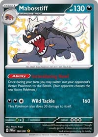Mabosstiff - SV: Paldean Fates - Pokemon card