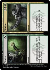 Status // Statue - Ravnica: Clue Edition - Magic: The Gathering card