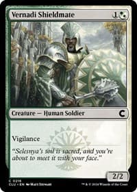 Vernadi Shieldmate - Ravnica: Clue Edition - Magic: The Gathering card